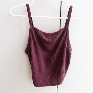 Urban Outfitters Maroon Tank Top